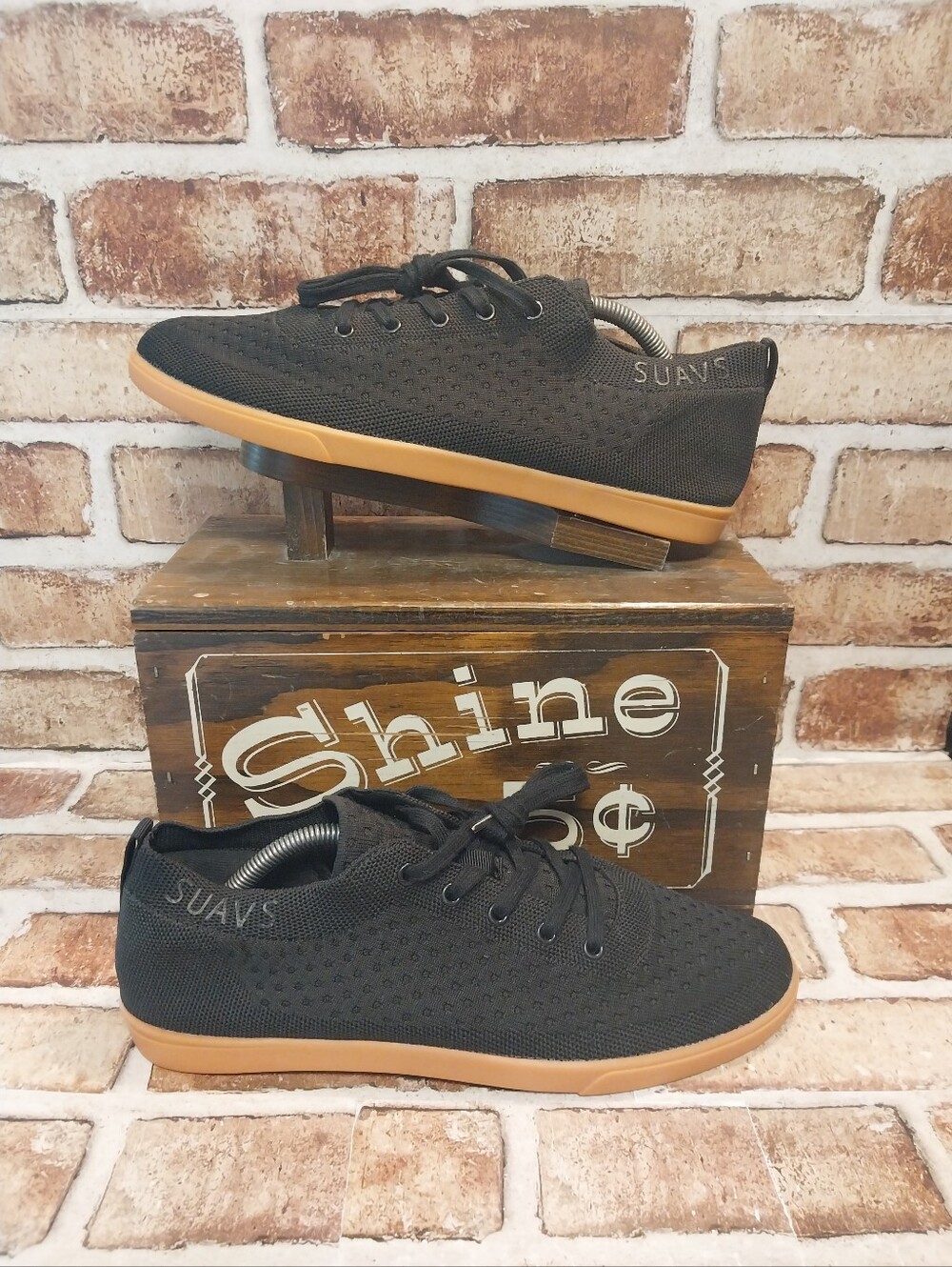 Pre-owned Suavs The Zilker Gum Sneakers